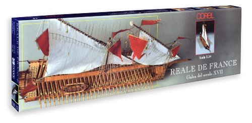 Corel S.R.L 17th Century Galley Modeling Kit Reale De France