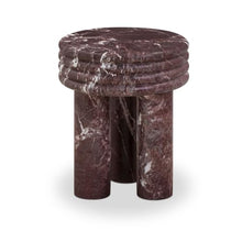 TOV Furniture Delta in Red Levanto Indoor/Outdoor Side Table