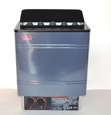 TURKU TU90WD-OD - Residential 9KW Wet & Dry 240V Sauna Stove External CON5 Digital Controller