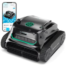 Pool Vacuum, S2 Cordless Pool Vacuum Robot Double Filtration 7800mAh Battery Suction APP Control Pool Cleaner for Large Pools for Floor/Wall