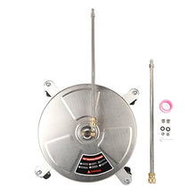 iumLeap 15 Inch Pressure Washer Surface Cleaner Professional 4000PSI Surface Cleaner with 4 Wheels 1/4inch Quick Connector Pressure Washer Parts for Home