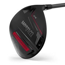 Wilson Dynapower Men's Carbon Driver - Left Hand, Stiff, 9 Black/Red