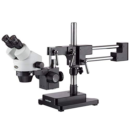 AmScope Professional Binocular Stereo Zoom Microscope Black