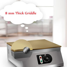 Electric Souffle Machine, Commercial Dorayaki Pancake Souffle Maker Machine, Temperature Range: 50-250°, with Stainless Steel Cover, for Restaurants, Bakeries, Dessert Shops