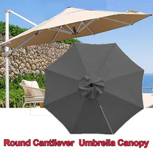 OREKPOT 3m Replacement Canopy for Offset Patio Umbrella 8 Ribs Garden Umbrella Cover Outdoor Sunshade for Pool and GardenWaterproof Fabric，Burgundy Single top3m(10ft)