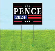 TampaPrinting Pence 2024 Yard Sign 18" x 24" with Metal Step Stake