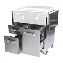Coyote 30" Grill Cart for Flat Top Grill - C1FTCART