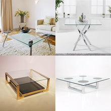 SXKJQER Square Glass Dining Table Top, Tempered Glass Kitchen Table Top Set for 4-6, Clear Square Dining Table Top, Long Lasting Clear Glass, Heat-Strengthened Glass, for Restaurant Table(100x100cm)