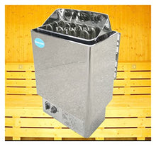 POGHDBXA Sauna Accessories, Sauna Stove, Shower Generator, Stainless Steel Heater, Dry Furnace, Home Heating(Internal Control,6kw)