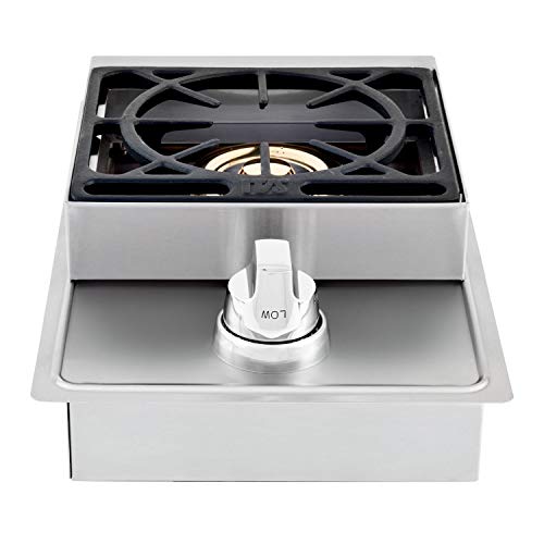 Lion Premium Grills L6247 Propane Gas Single Side Burner, 20-1/2 by 12-1/2-Inch