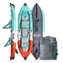 BOTE Zeppelin Aero 12 FT Inflatable Kayak Package Classic Seafoam