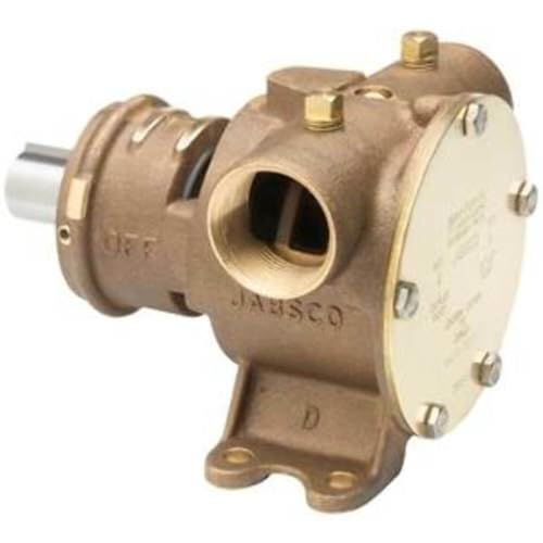 Jabsco 6400-1051 Marine Pulley Driven Flexible Impeller Pump Bronze