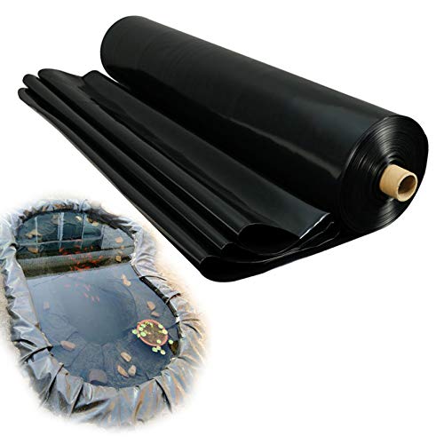 ZYFA Pond Skins Pond Liner HDPE Rubber Liner 8 Mil,for Fish Ponds,Fountains,Waterfall,Water Gardens,Water Features and Garden Waterfall