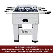 Hathaway Highlander 55-in Outdoor Foosball Table White