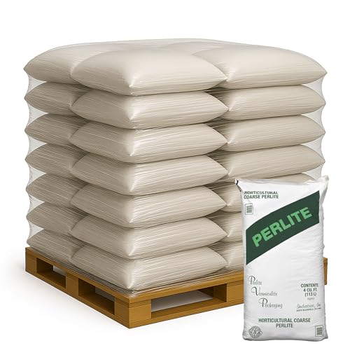 PVP Industries Coarse Perlite Soil Additive, 4 Cu Ft Bag, 120 Qt, 20-Pack