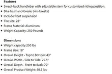 Schwinn Discover Hybrid Bike 21-Speed 28-Inch White