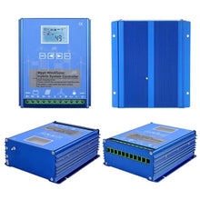 24v,HYZHANHONG 12V 24V 48V 12000W MPPT Wind/Solar Hybrid System Controller, Multi-Voltage Renewable Energy Charge Manager with LCD Display