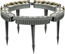 Tree Lights Outdoor Interlocking Waterproof Tree Ring Lights, Suitable for Commercial Palm Tree Landscape Lighting