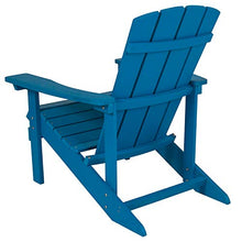 EMMA + OLIVER Blue Adirondack Chair, 4-Pack