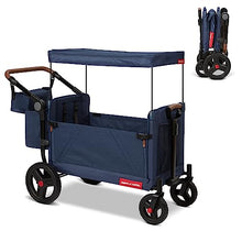 Radio Flyer Atlas Stroll N Wagon Folding Wagon Blue