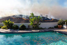 JJS Fire Supply Portable Home Wildfire Protection Pump and Hose System for Swimming Pool