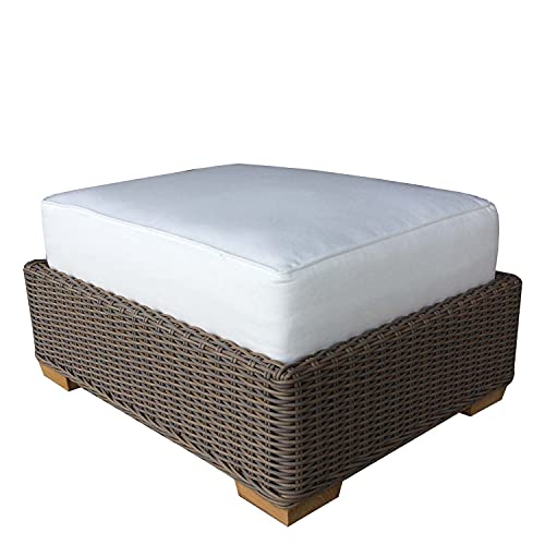 Padma's Plantation Nautilus Outdoor Ottoman