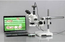 AmScope Digital Trinocular Stereo Zoom Microscope 3.5X-90X Clear