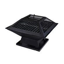 Grill Outdoor Camping Household Barbecue Table Courtyard Heating Stove Outdoor Charcoal Indoor Basin Grill Rack BBQ Grill