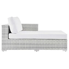Modway EEI-4304-LGR-WHI Right Chaise, Light Gray White
