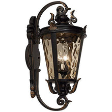 Casa Marseille 36" High Scroll Arm European Outdoor Wall Light Fixture