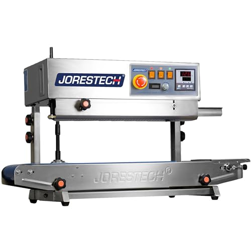 JORESTECH Continuous Band Sealer CBS-730-D-N with Digital Temperature Control Stainless Steel