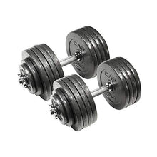CAP Barbell Adjustable Dumbbell Weight Set Black 200 LB Pair
