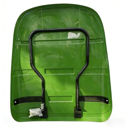 Universal Tractor Sunshade Canopy Durables Plastic Roof with Steel Frame,Weather Resistants Tractor Top Cover for Farming*Ranching,4 Color Options 2 Size Choices,Green-130 * 163cm