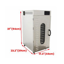 Yokoma 20 Layer Food Dehydrator Machine 1500W 110V