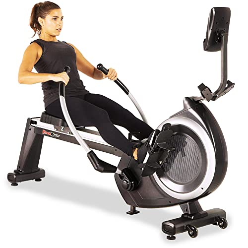Fitness Reality 4000MR Magnetic Rower Rowing Machine Black