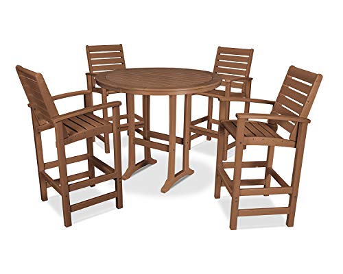 POLYWOOD® Signature Bar Set, Teak