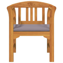 Solid Acacia Wood Hand Carved Rose Garden Bench 26.97x18.11x32.48in Brown