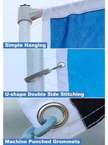 Innovz Advertising Flags for Outside with Stand, 5-16ft Telescopic Custom Feather Flag Pole Kit, Heavy Duty Aluminum Banner Poles for Commercial Sign(10pack)