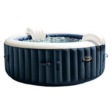 Intex PureSpa Plus Portable Inflatable Hot Tub with Maintenance Kit and Seat Accessory Blue