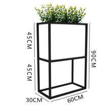 YUHUAWF Garden Bench Freestanding Flower Box Partition Planter Trough Planter Box with Bench
