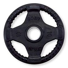 Body-Solid Olympic Weight Plates Set 355lbs Quad Grip Rubber Coated Black