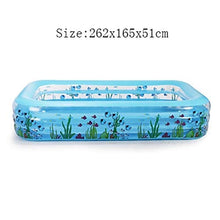 Kids Inflatable Pools Family Interaction Water Party Air Swimming Pool Suitable for Outdoor Garden Backyard Portable Backyard Water Party