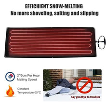 iumLeap Heated Snow Melting Mats - Non-Slip Winter Ice Melt System for Stairs & Driveway, Fast 2in/h Melting Speed, 15in x 20Ft, 13 * 60in(33.02 * 152.4cm) 1Pcs