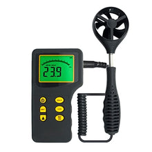 LUYILA Handheld Anemometer, Digital Wind Speed Meter Measuring Air Speed Air Volume and Dew Point Wet Bulb Temperature Humidity Air Flow Tester for Drone,Sailing, Skiing,Surfing Etc.