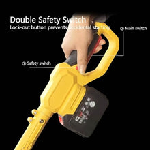 Foldable Snow Thrower, Cordless Snow Shovel with Directional Plate, Throw The Snow Further, Retractable Snow Shovel for Driveway Winter Snow Removal(One Battery)