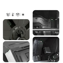 Kitchen Compost Bin, 42 Gallons Large Capacity Composter, Dual Chamber Outdoor Garden Compost Bin Heavy Duty, UV Protected Turning Barrel Tumbling Composter,Indoor Compost Bin with Lid