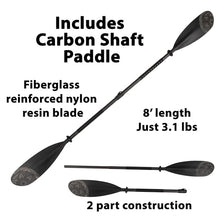 Sea Eagle 300x Inflatable Explorer Kayak Pro Carbon Package Blue/Gray