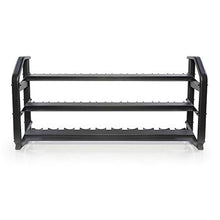Power Systems Denali ProStyle Dumbbell Rack with Built-in Saddles - Reinforced Steel - Black Powder Coated
