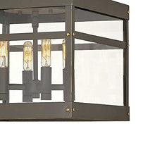 Bailey Street Home 4 Light Medium Outdoor Flush Mount in Transitional Style 12 inches Wide by 12 inches High-Oil Rubbed Bronze Finish Transitional Outdoor Ceiling 81-Bel-3088087