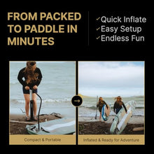 Bkrazy High-End Inflatable Paddle Board 11ft Complete Package Oasis